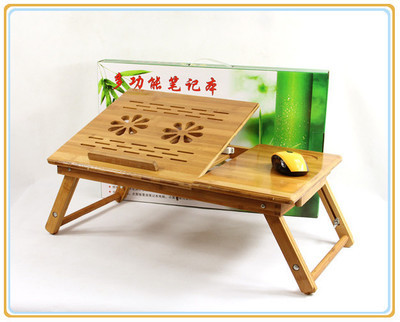 【廠家批發 楠竹筆記本電腦桌 床上桌 折疊桌 大號】價格,廠家,圖片,桌類,龍泉市奇客竹木制品廠-